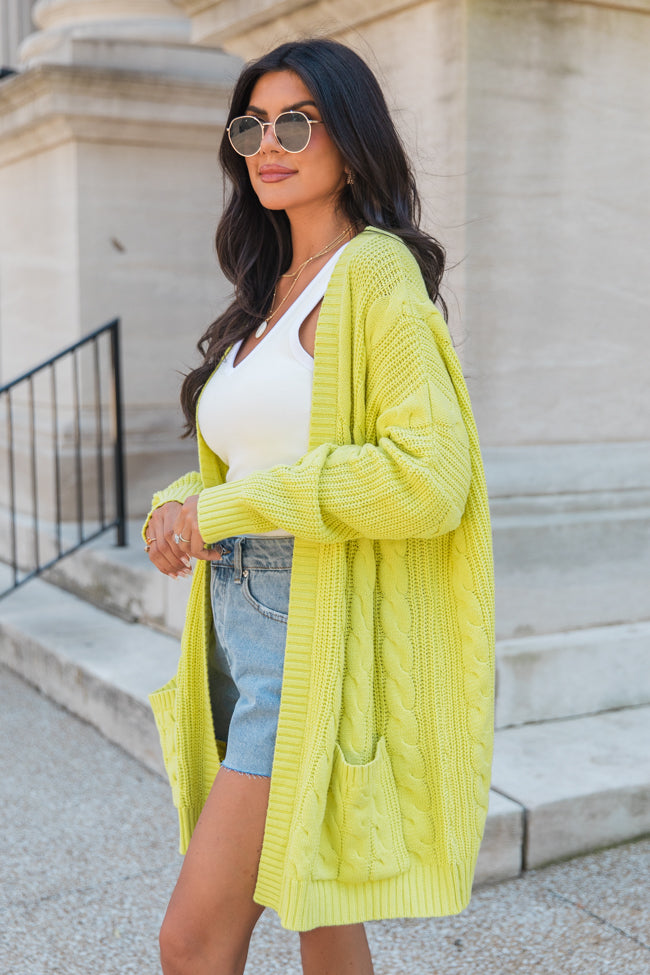 Won't Change My Heart Matcha Cardigan SALE