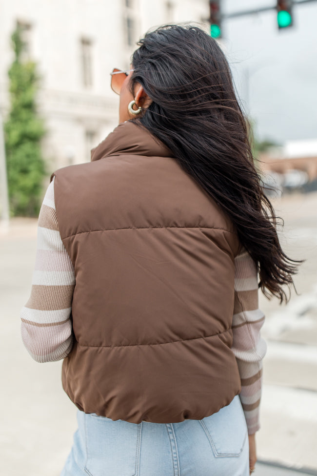 Where You See Fit Cocoa and Khaki Reversible Vest