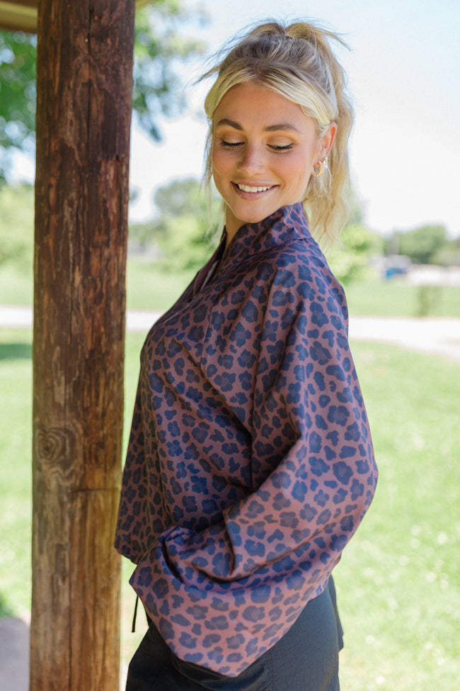 On The Daily In Spotted Sweetheart Windbreaker