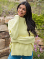 A Great Escape Yellow Oversized Sweater