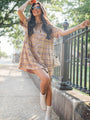 A Place All Our Own Mustard Plaid Shirt Dress FINAL SALE