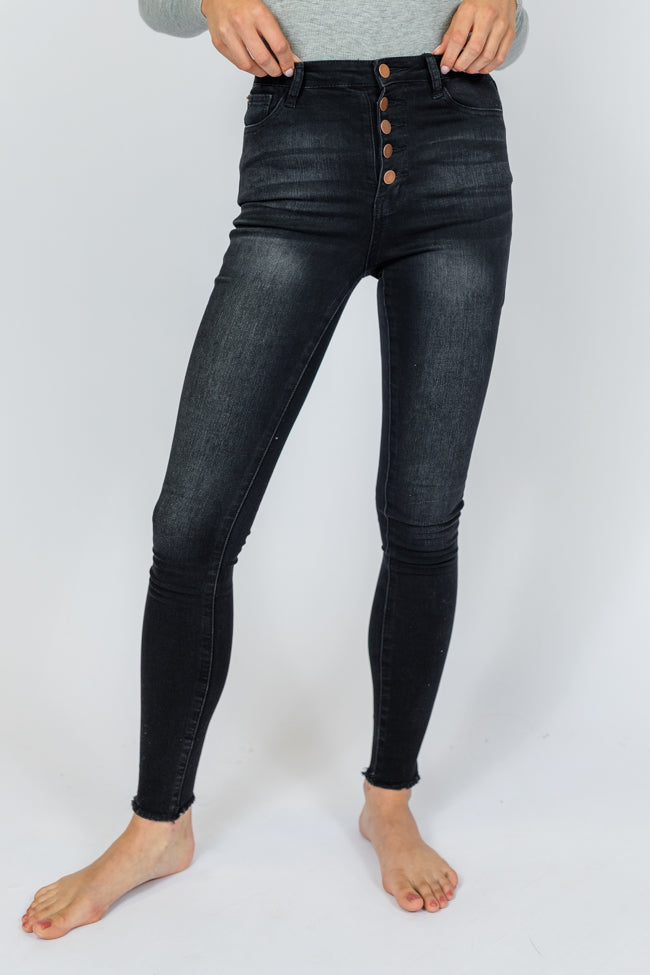 Chelsie Black Skinny Jeans – Pink Lily