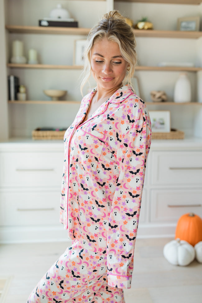 Under The Stars In Haunted Honey Bamboo Pajama Top