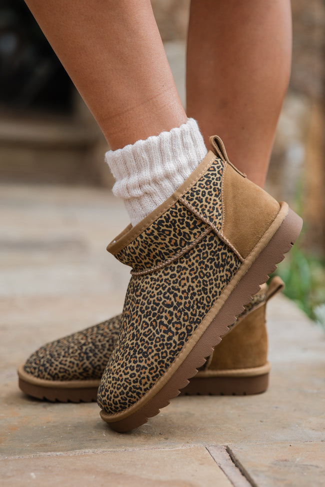 Georgia Leopard Mini Boot