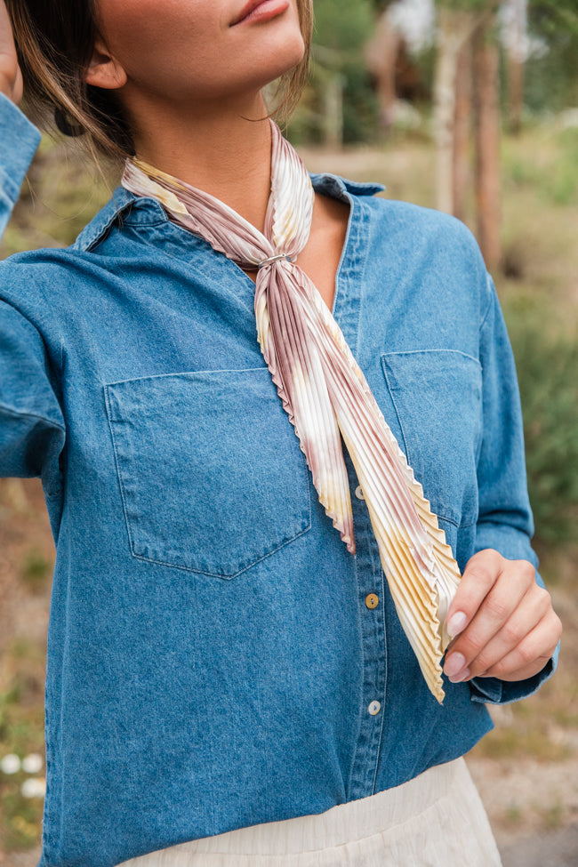 Lost and Found Tie-Dye Bandana