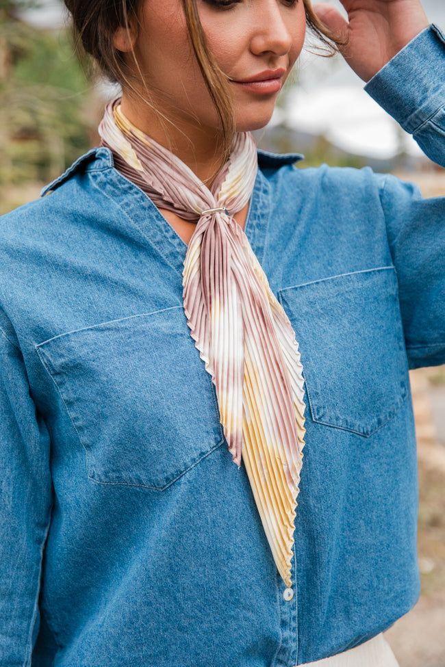 Lost and Found Tie-Dye Bandana