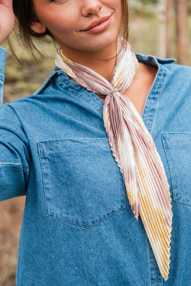 Lost and Found Tie-Dye Bandana