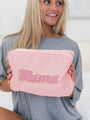 Pink "Mama" Travel Pouch