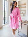 Drifting Off Pink Robe