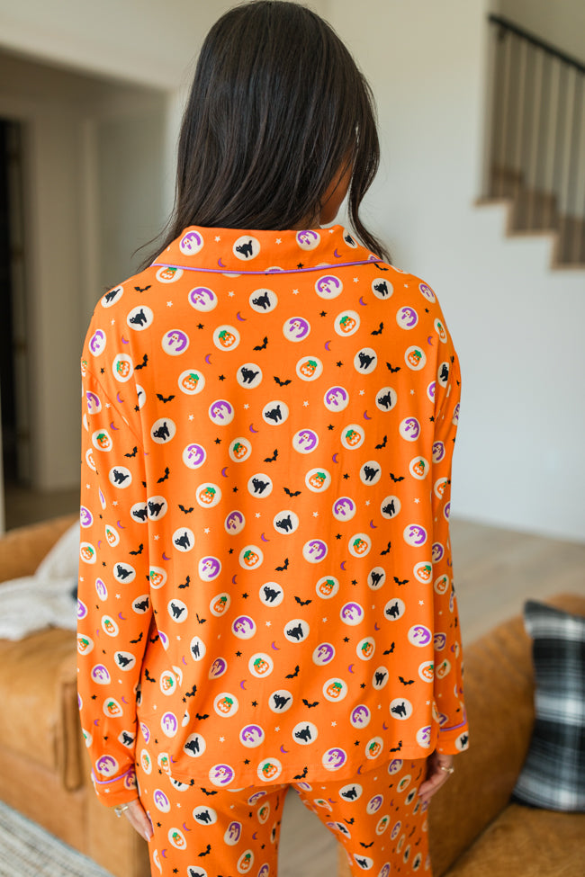 Creepy Cute Halloween Cookie Bamboo Pajama Top Macy Blackwell X Pink Lily