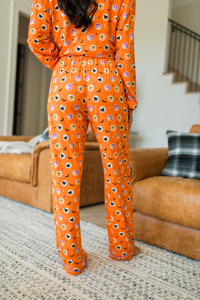 Creepy Cute Halloween Cookie Bamboo Pajama Pants Macy Blackwell X Pink Lily