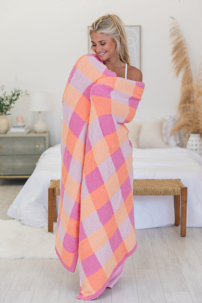 Make Me Believe In Grateful Gingham Blanket