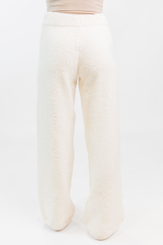 Dawn Ivory Fuzzy Lounge Pants