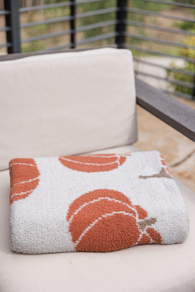 Make Me Believe Fall Pumpkins Blanket