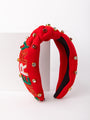 Merry Christmas Knotted Headband