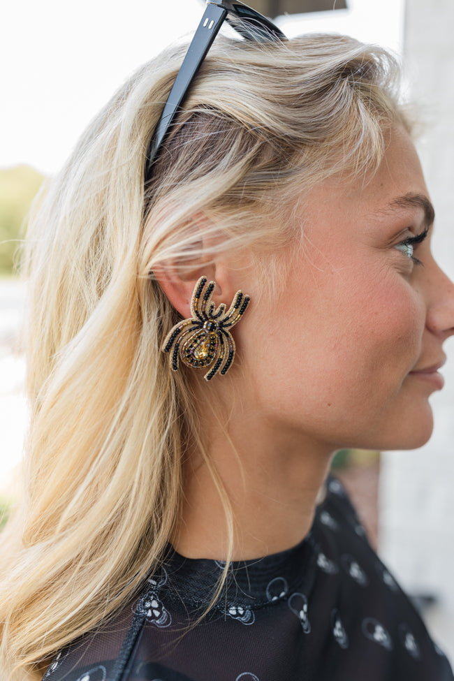 Spider Earrings Macy Blackwell X Pink Lily