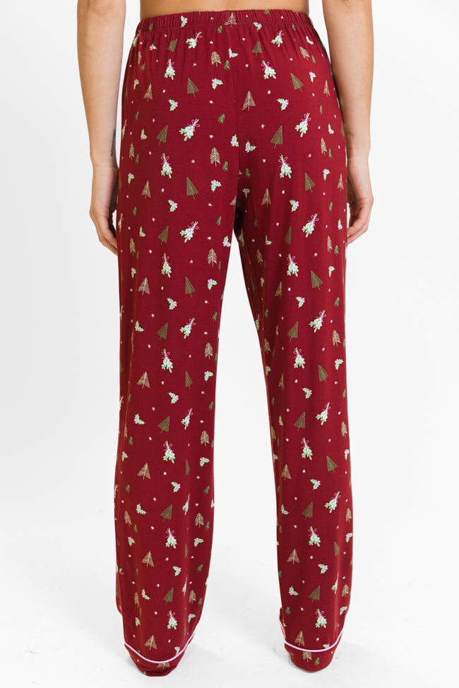 Under The Stars In Spruced Up Bamboo Pajama Pants