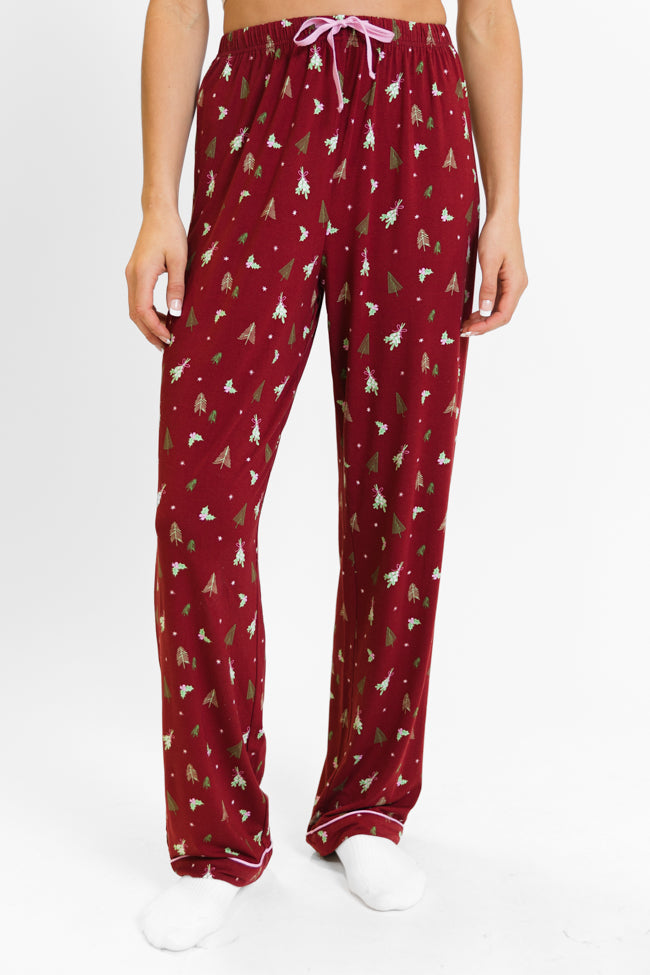 Under The Stars In Spruced Up Bamboo Pajama Pants