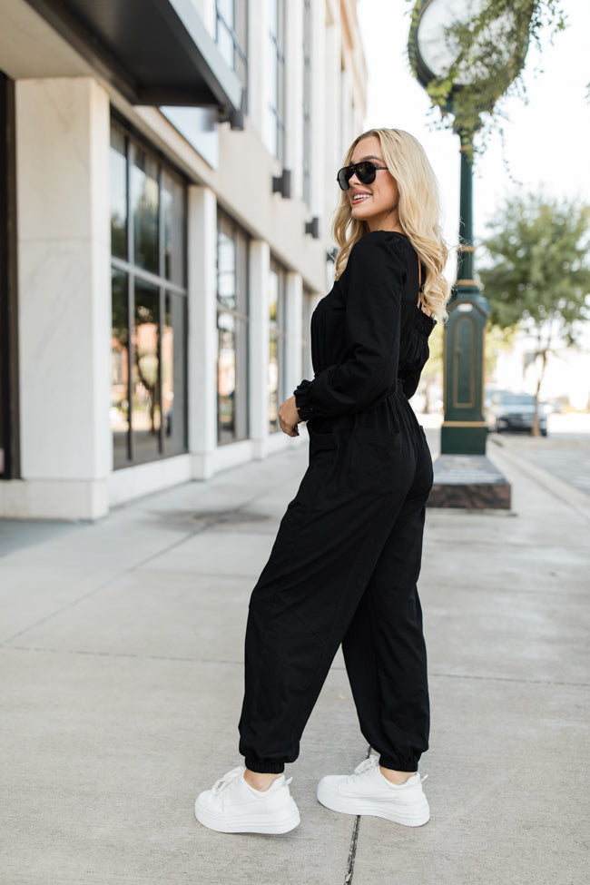 Sweatpant jumpsuit deals