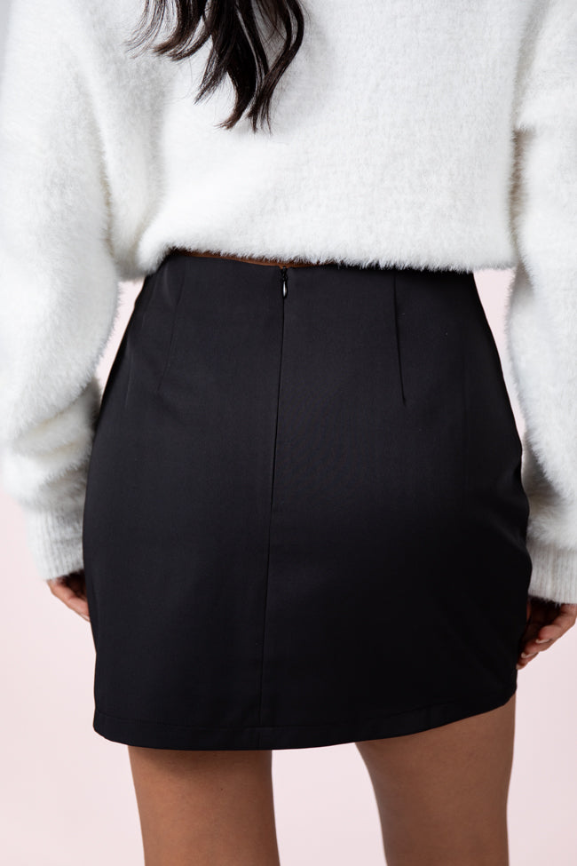 Happy Days Black Bow Detail Skirt