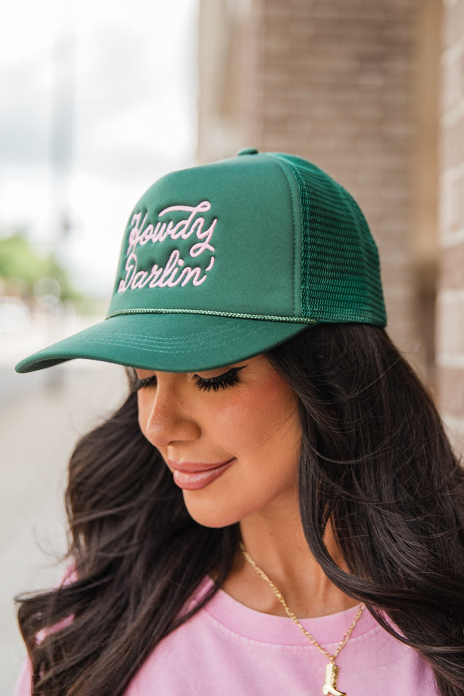 Howdy Darlin' Olive Trucker Hat