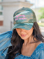 Say Howdy Stay Rowdy Camo Trucker Hat