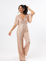 Martini Moments Champagne Sequin Jumpsuit