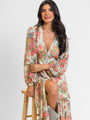 Fell For You Multi Floral Print Maxi Dress