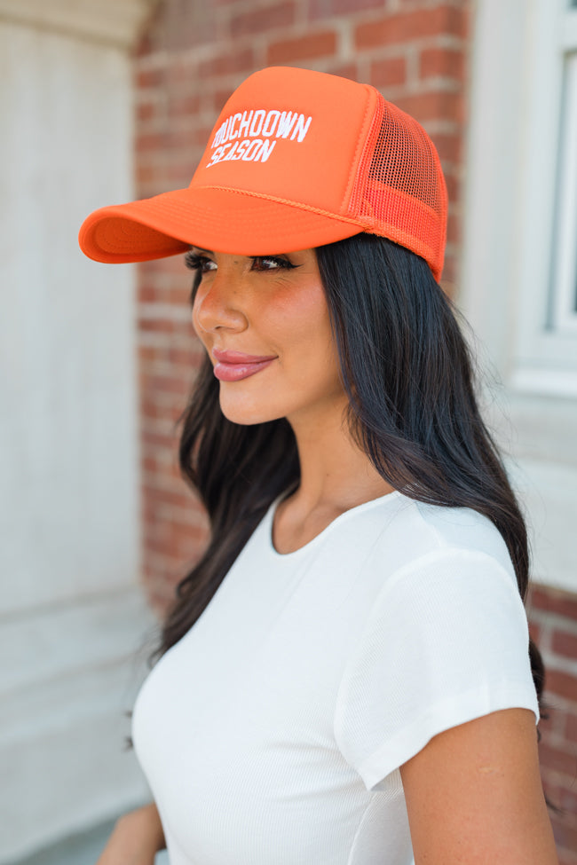 Touchdown Season Orange Trucker Hat