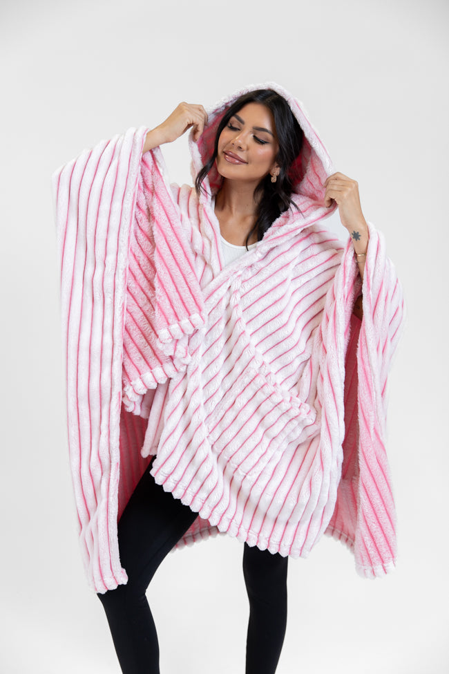 Cover Me Up Pink Luxe Fur Sherpa Wrap DOORBUSTER