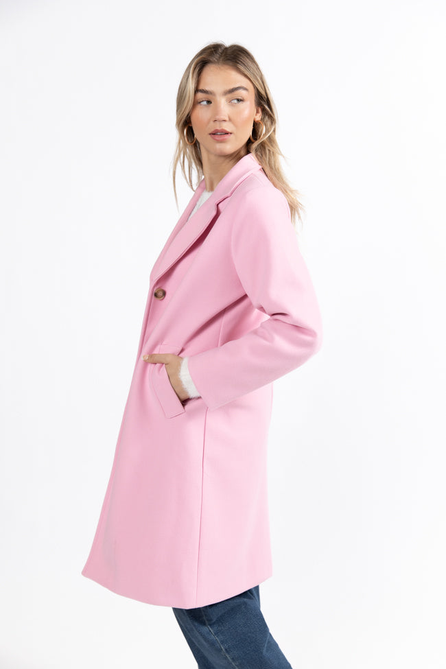 Love pink coats sales