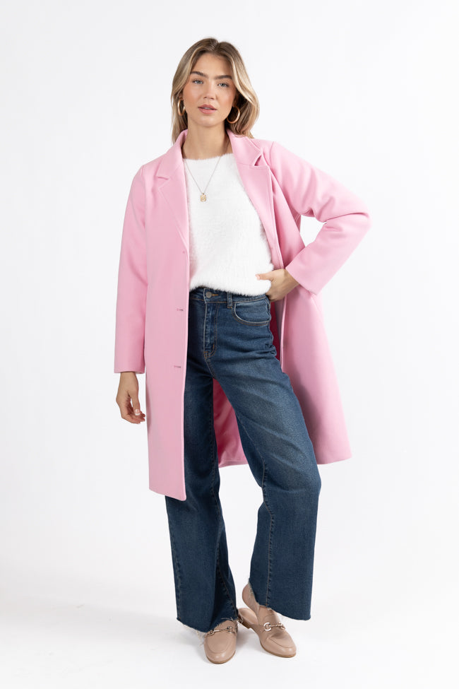 Cozy Love Pink Coat