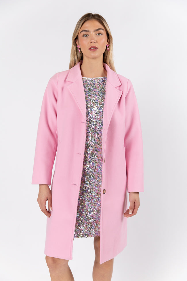 Cozy Love Pink Coat