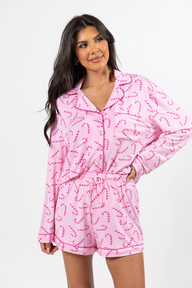 Under The Stars In Candyland Bamboo Pajama Shorts