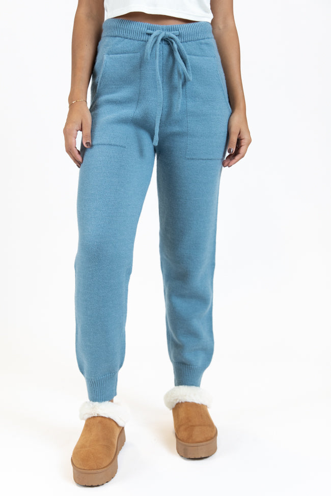 Real Karma Blue Jogger Style Lounge Pants