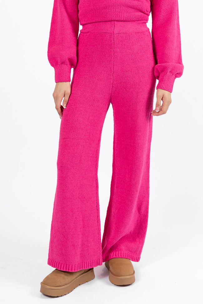 Cozy For Keeps Hot Pink Lounge Pants DOORBUSTER