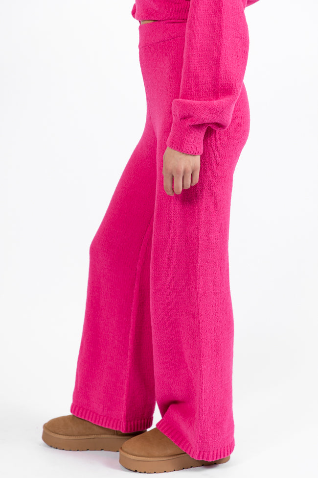 Cozy For Keeps Hot Pink Lounge Pants DOORBUSTER