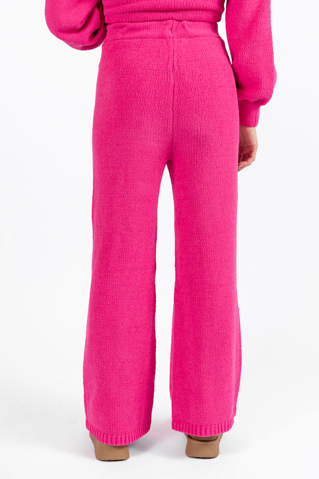 Cozy For Keeps Hot Pink Lounge Pants DOORBUSTER