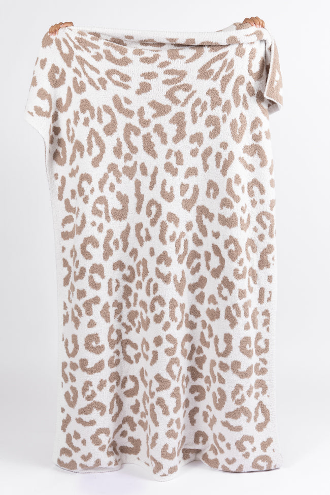 Make Me Believe Mocha Cheetah Blanket  DOORBUSTER