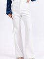 Beyond Romance White Flare Trousers