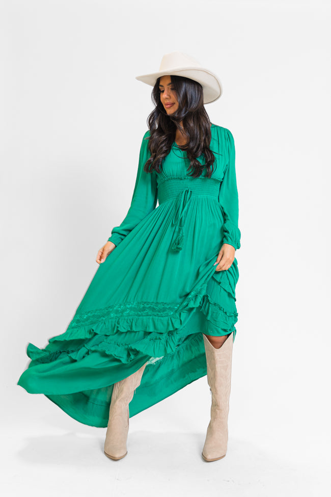 Lucky To Have You Jade Maxi Dress