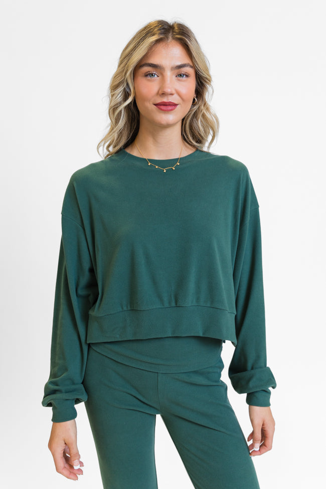 In A Dream Evergreen Super Soft Pullover