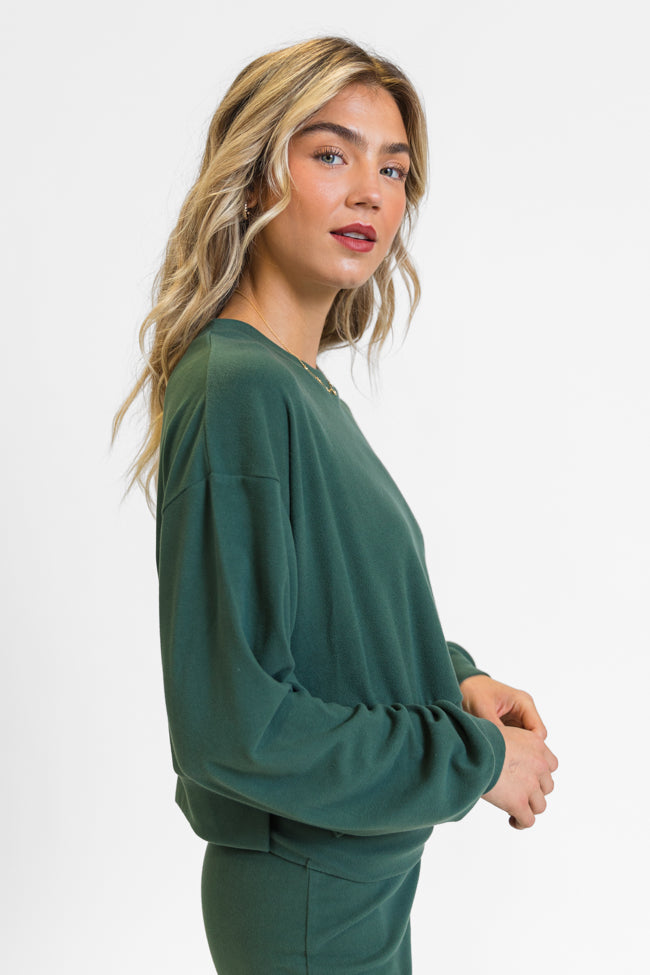 In A Dream Evergreen Super Soft Pullover