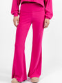 In A Dream Pink Foldover Band Super Soft Flare Pants DOORBUSTER