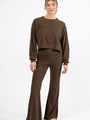 In A Dream Brown Super Soft Pullover DOORBUSTER