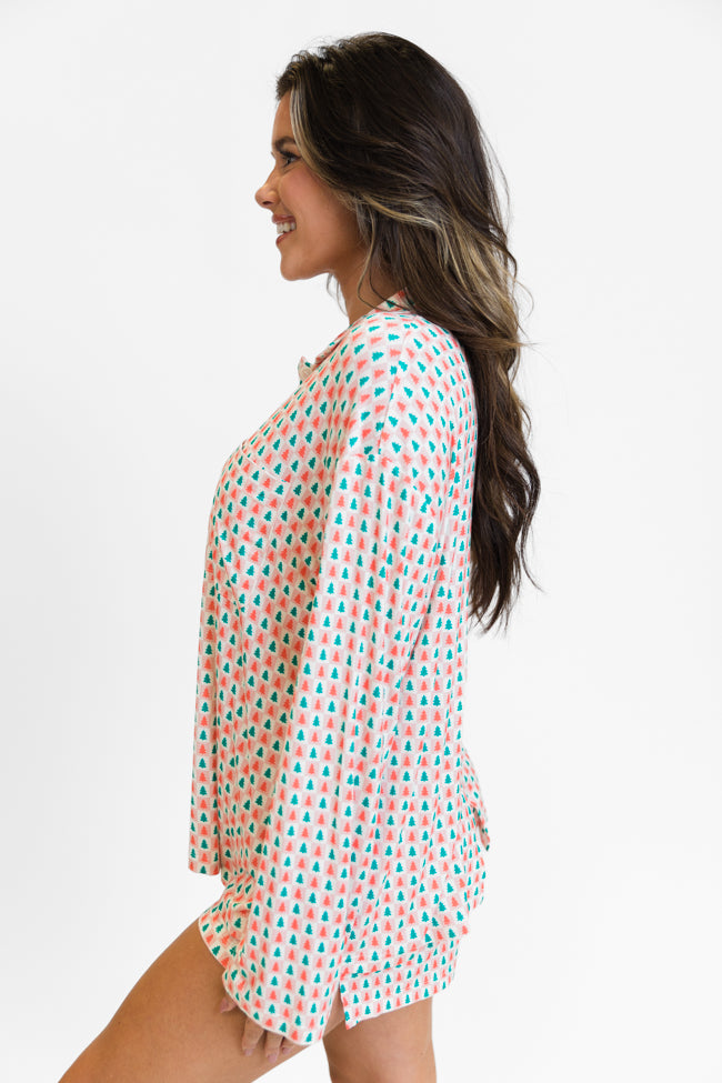 Sweet Dreams In Rockin' Around Bamboo Pajama Set