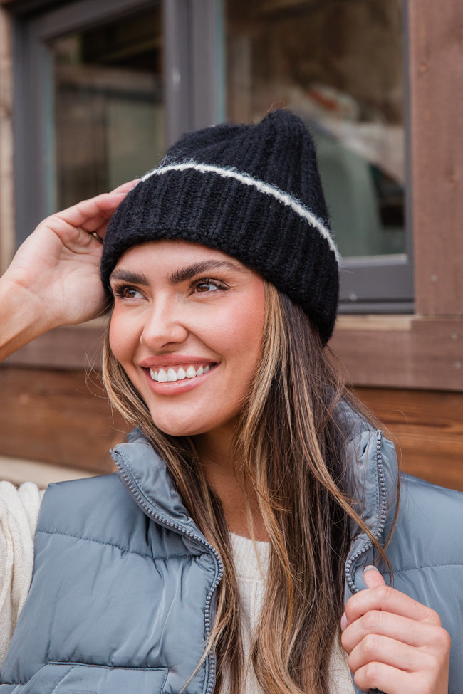 Black Beanie