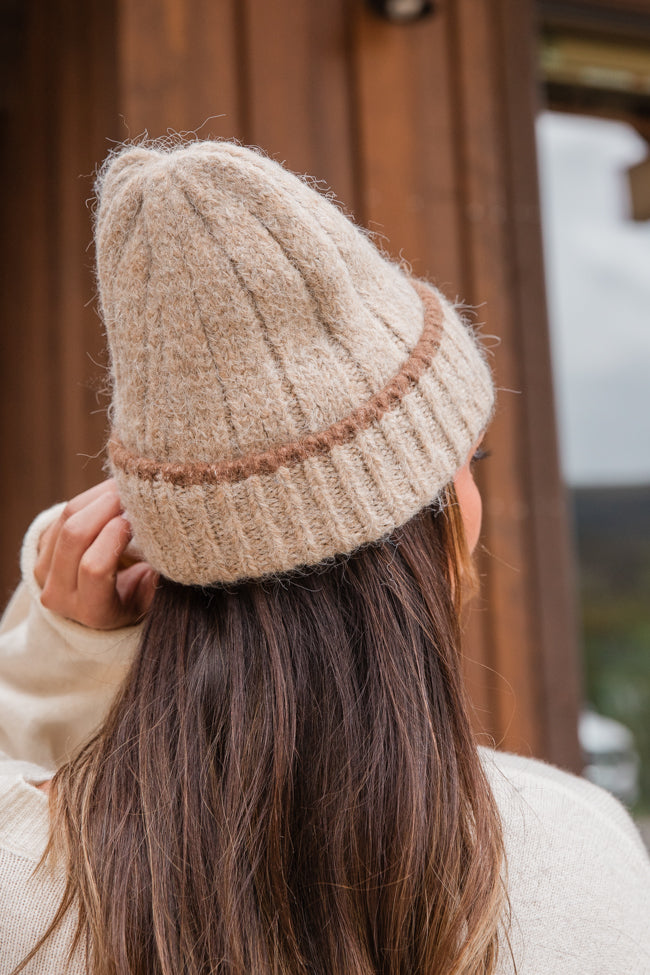 Tan Beanie