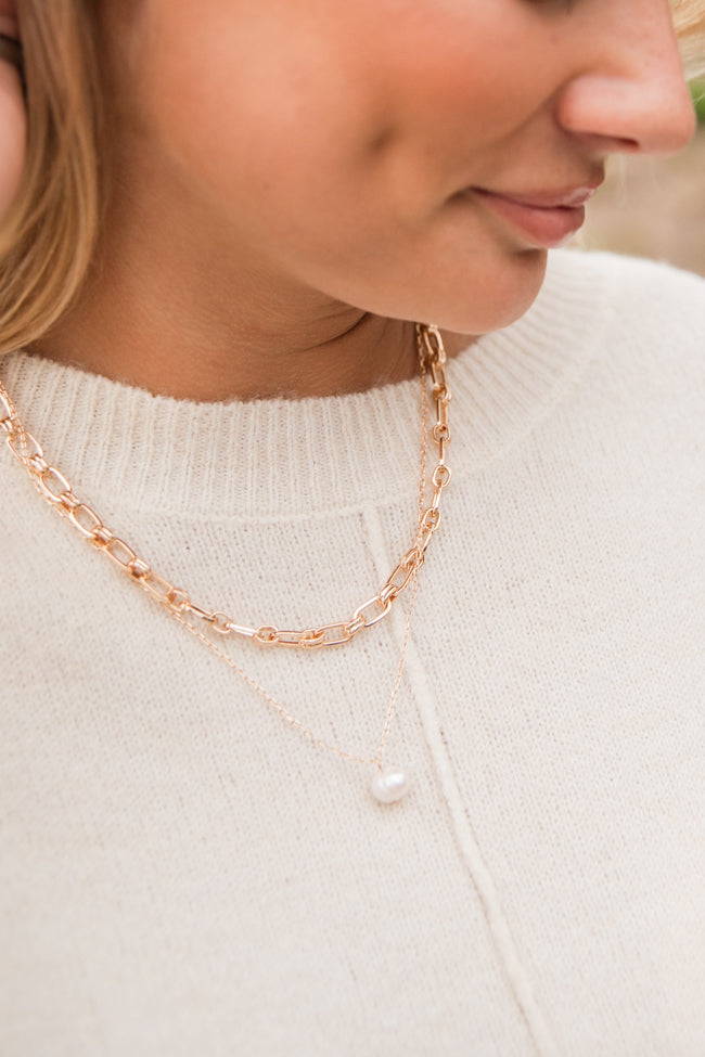 Pearl Layering Necklace