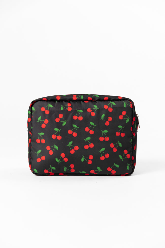 Cherries 4 Piece Travel Pouch Set DOORBUSTER